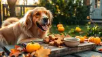 Kürbis-Leckerlis für Hunde backen