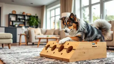 Interaktives Hundespielzeug für geistige Auslastung