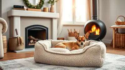 Winterfeste Hundebetten für kalte Tage