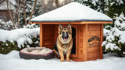 Die optimale Winterhundehütte für Ihren Vierbeiner