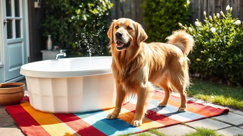 Richtiges Hunde Baden leicht gemacht
