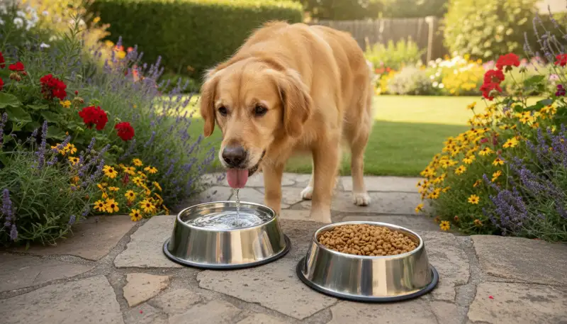 Robuste Outdoor Hundenäpfe für den Garten
