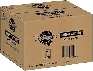 Pedigree Denta Stix Fresh/Zahnpflege-Snack für mittelgroße Hunde