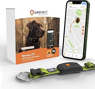 Weenect Hund XT – NEUES GPS-Halsband für Hunde | XL-Antenne | Wasserdicht | Hyperresistentes int…
