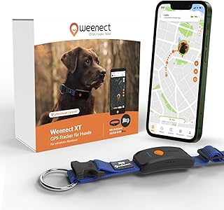Weenect Hund XT – NEUES GPS-Halsband für Hunde | XL-Antenne | Wasserdicht | Hyperresistentes int…