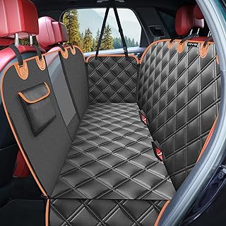 KYG Hundedecke für Auto Rückbank, Rücksitz mit Seitenschutz und Sichtfenster, Kratzfeste und W…