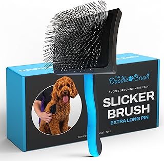 The Doodle Brush, Slicker Hundebürste für Cockapoo Pudelbürste, Hundebürste für langhaarige …