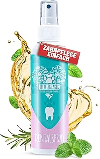 TIERLIEBHABER Dentalspray für Hunde & Katzen – Von Tierärzten entwickelt – 100% natürliche…