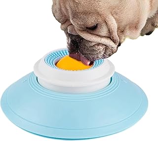 Hundelickspielzeug, Leckmatte Für Hunde, 12.5×12.5×4.5cm Lickimaten Für Hunde,Nassfutter Lick P…