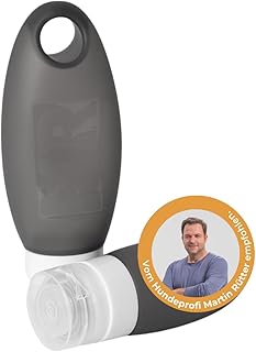 Martin Rütter Futtertube für Hunde – befüllbar, auslaufsicher, BPA-freies Silikon, 50 ml, Fa…