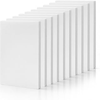 10 Stück Schaumplatte Hartschaum, Hartschaumstoff Kombination groß Bastelplatte Styroporplatten…