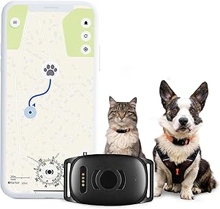 MiniFinder Atto Pro GPS für Hunde – Hunde GPS Tracker mit Echtzeit-Ortung, integrierter SIM, V…