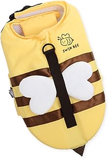 Its Dog & Kangachi Hundeschwimmweste für kleine Hunde, Modell Biene – Größe L – Rettungswe…
