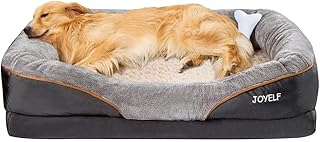 JOYELF XLarge Gedächtnisschaum Hundebett orthopädisches Hundebett & Sofa mit abnehmbarem waschb…