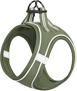 HEELE Geschirr Hund Klein Weich Hunde Geschirr Air Mesh Verstellbar Sicher Kontrolle Welpengeschi…