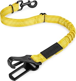 Hundegurt ‚Argo‘ fürs Auto – Verstellbarer Sicherheitsgurt mit Rückdämpfung & ISOFIX Ansch…