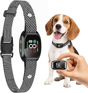 Haustierfreundliches Halsband – Antibellhalsband Für Hunde, Das Übermäßiges Bellen Reduziert,…