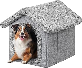 Haustierhütte Hundehaus Höhle Hundehütte Katzenhütte Hundehöhle Katzenhaus Hundekissen Katze…