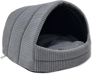 ODOLPLUSZ Hundehütte Hundehöhle Exklusives Haus Hund oder Katze | 2 Größen Komfortabel und Wa…