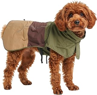 Spark Paws Hunderegenmantel, wasserdichte Winddichte Regenjacke, für kleine, mittlere, große un…
