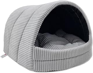 ODOLPLUSZ Hundehütte Hundehöhle Exklusives Haus Hund oder Katze | 2 Größen Komfortabel und Wa…