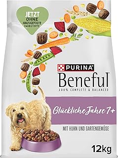 Beneful Glückliche Jahre 7+ Senior Hundefutter trocken, mit Huhn und Gartengemüse, 1er Pack (1 …