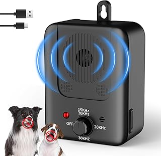 2026 Upgrade Anti-Bell Gerät für Hunde, 3-Modi Antibell Ultraschallgerät, 40ft Reichweite, Ein…