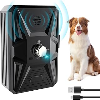 Antibell für Hunde, Ultraschall Hunde Anti Bellen Gerät, Antibell Gerät Hund Anti Bellgerät B…