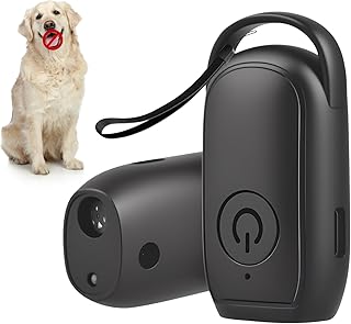 Antibell Ultraschall Gerät für Hunde, Ultraschall-Hundetrainingsgerät zur Bellreduktion – Ef…