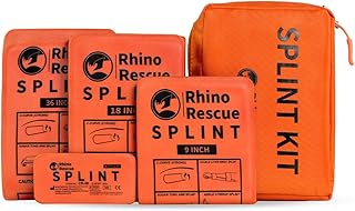 Rhino Rescue Schienenset, Wiederverwendbares Survival-Kampf-Erste-Hilfe-Medizinisches taktisches …