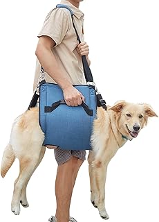 COODEO Hundetragegurt, Notfallrucksack Unterstützung für Rehabilitation Hundelift Geschirr, Hun…