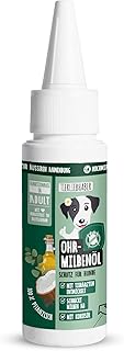 TIERLIEBHABER – Ohrmilbenöl Hund 50 ml – Mit Tierärzten entwickelt – Mittel gegen Ohrmilb…