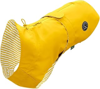 Hunter Hunde-Regenmantel Milford, Farbe: gelb, ergonomische Passform für optimalen Schutz, indiv…