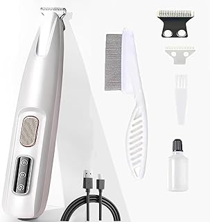 Paw Trim Pro, Pfotentrimmer Für Hunde, Schermaschine Hund, Leise Wasserdicht Hundepfoten Trimmer…