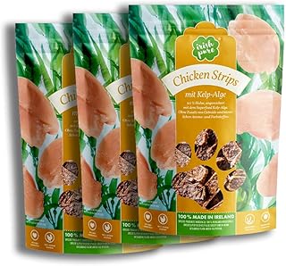 Irish Pure Huhn Hundesnacks | 3 x 150g | Training Hund | Getreidefrei | Hunde Belohnung | 100% Na…
