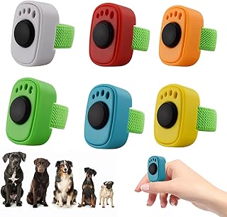 6 Pcs Klicker Hund,Clicker Hund Hundeklicker Klicker Für Hundetraining Hunde Dog Clicker Klicker…