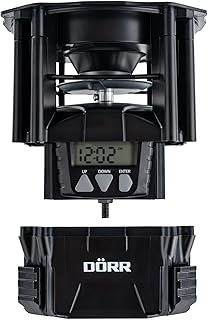 Dörr Futterstreuer Compact – 4 Fütterungszeiten – Wildtiere – Fische – Einfache Steuerung – Ver…