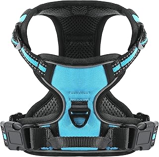 Demigreat Hundegeschirr Mittelgroße Grosse Hunde, Anti Zug Hundegeschirr Gepolstert mit Griff, A…