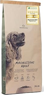 Magnusson Adult (1 x 14kg) Hundetrockenfutter für Erwachsene Hunde Aller Rassen Alleinfuttermitt…