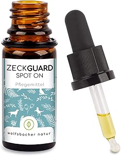 ZeckGuard Spot-On für Hunde & Katzen – Natürlicher Zeckenschutz mit Bio-Kokosöl & Bio-Schwar…