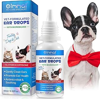 Ohrentropfen & -Reiniger für Hunde & Katzen: Wirkt gegen Entzündungen, Juckreiz, Hefepilze & Oh…