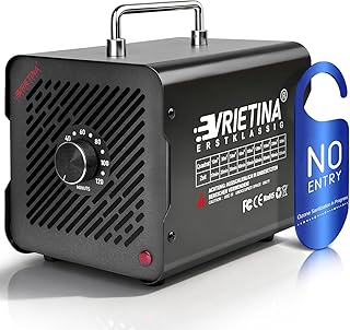 O3 Ozongenerator 100000mg/h Industrieller Ozongerät mit 120Min Timer 35dB Ozonisator 150W Ozon L…