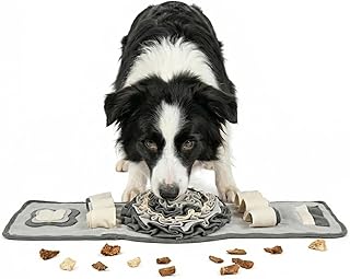 URMONA Schnüffelteppich für Hunde, 80 * 30 cm Intelligentes Hundespielzeug für kleine & große…