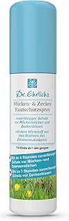 Dr. Ehrlichs Mücken- & Zecken Hautschutzspray 100 ml – gegen Mücken und Zecken als Insektenspra…