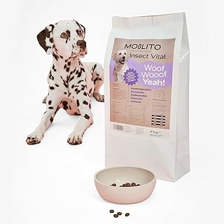 Insect Vital (4 kg) – Hundefutter trocken, Getreidefrei mit Insektenprotein – hypoallergenes …