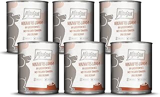 MjAMjAM – Premium Nassfutter für Hunde – herzhaftes Lamm an gekochtem Reis mit frischen Tomaten,…