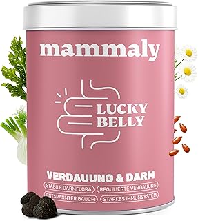 9-in-1 Probiotika für Deinen Hund – Lucky Belly 60 Drops (175g) von mammaly – Bei Magenprobleme …