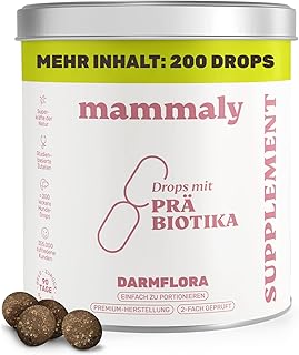 mammaly Probiotika-Drops für Hunde 340g – Verdauungssnacks für Magen Darmflora Aufbau (bei Durc…