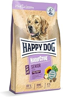 Happy Dog 60533 – NaturCroq Senior – Alleinfutter mit heimischen Kräutern für Hunde-Seniore…