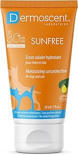SunFREE | Mineralischer Sonnenschutz für Haustiere | Feuchtigkeitsspendender Schutz für Hunde u…